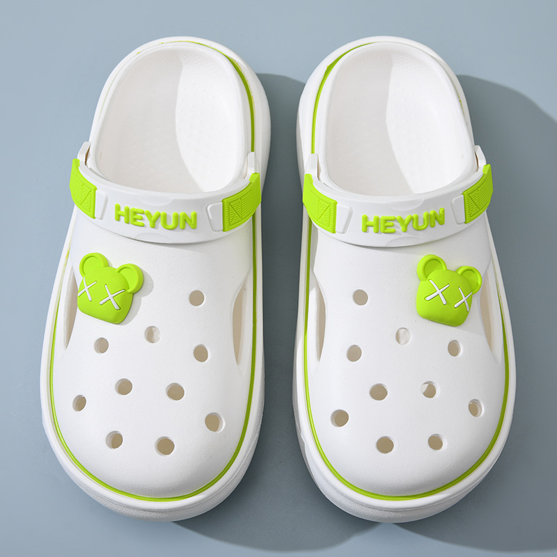 Beihan naiste EVA klotsid, hingavad, libisemiskindlad, suletud varb, 2 cm paksusega tallad, injektsiooniga vormimine