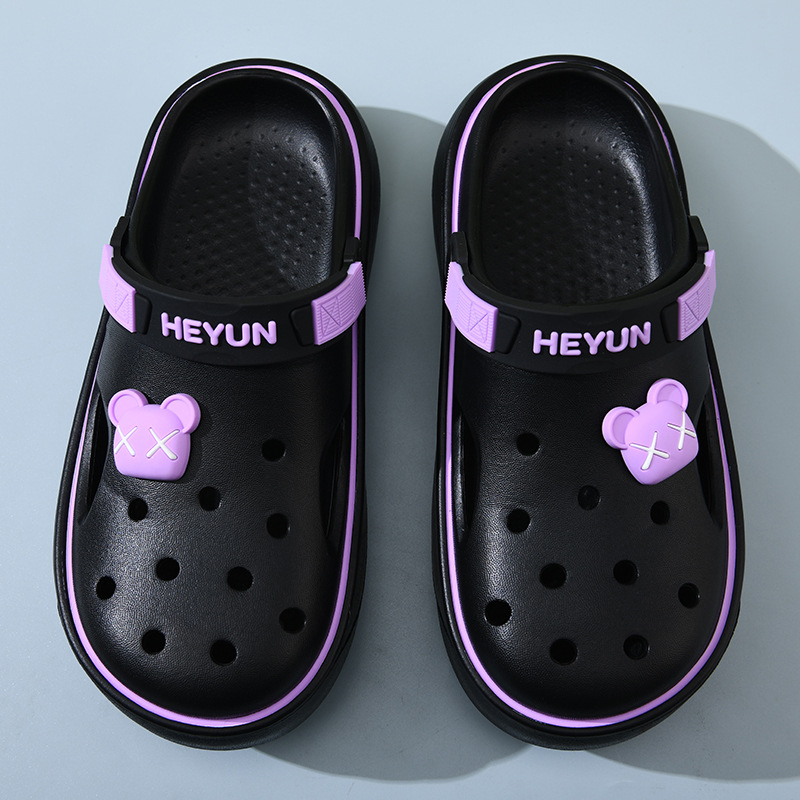 Beihan naiste EVA klotsid, hingavad, libisemiskindlad, suletud varb, 2 cm paksusega tallad, injektsiooniga vormimine