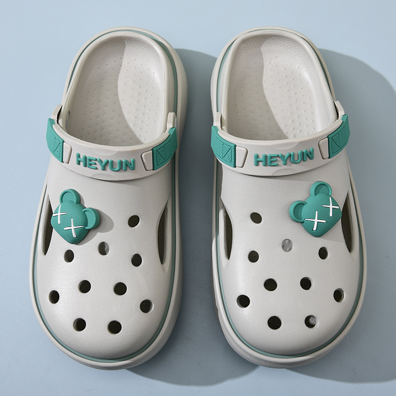 Beihan naiste EVA klotsid, hingavad, libisemiskindlad, suletud varb, 2 cm paksusega tallad, injektsiooniga vormimine