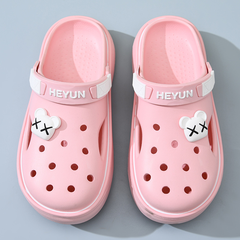 Beihan naiste EVA klotsid, hingavad, libisemiskindlad, suletud varb, 2 cm paksusega tallad, injektsiooniga vormimine