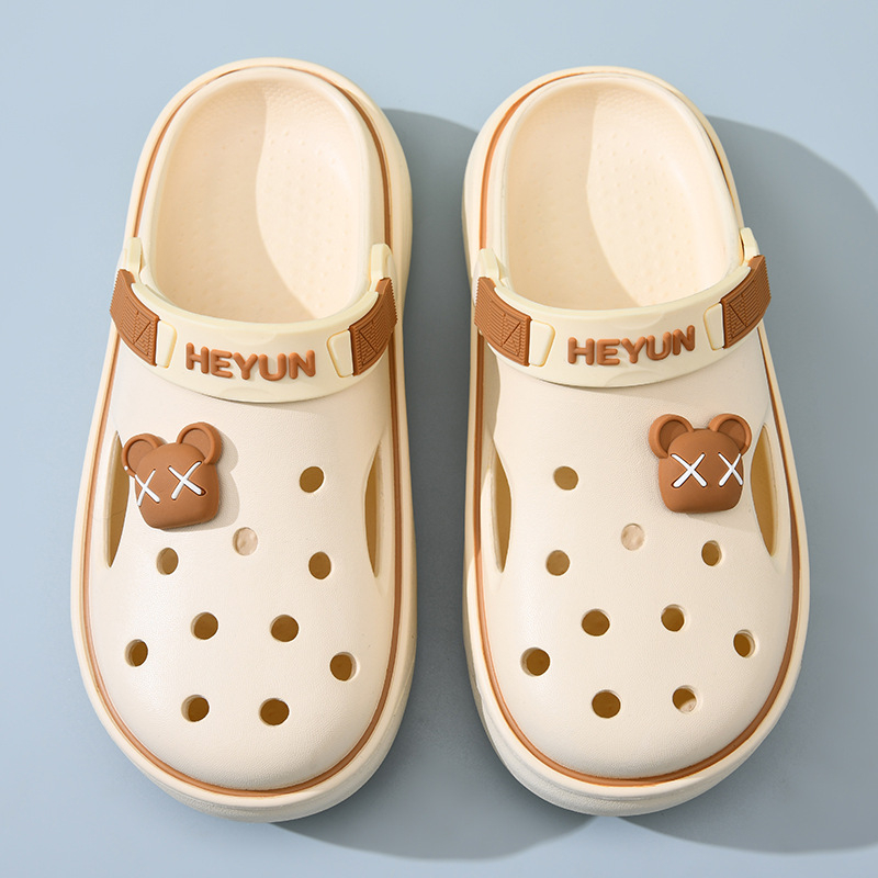 Beihan naiste EVA klotsid, hingavad, libisemiskindlad, suletud varb, 2 cm paksusega tallad, injektsiooniga vormimine