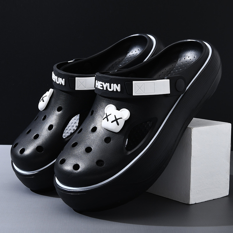 Beihan naiste EVA klotsid, hingavad, libisemiskindlad, suletud varb, 2 cm paksusega tallad, injektsiooniga vormimine