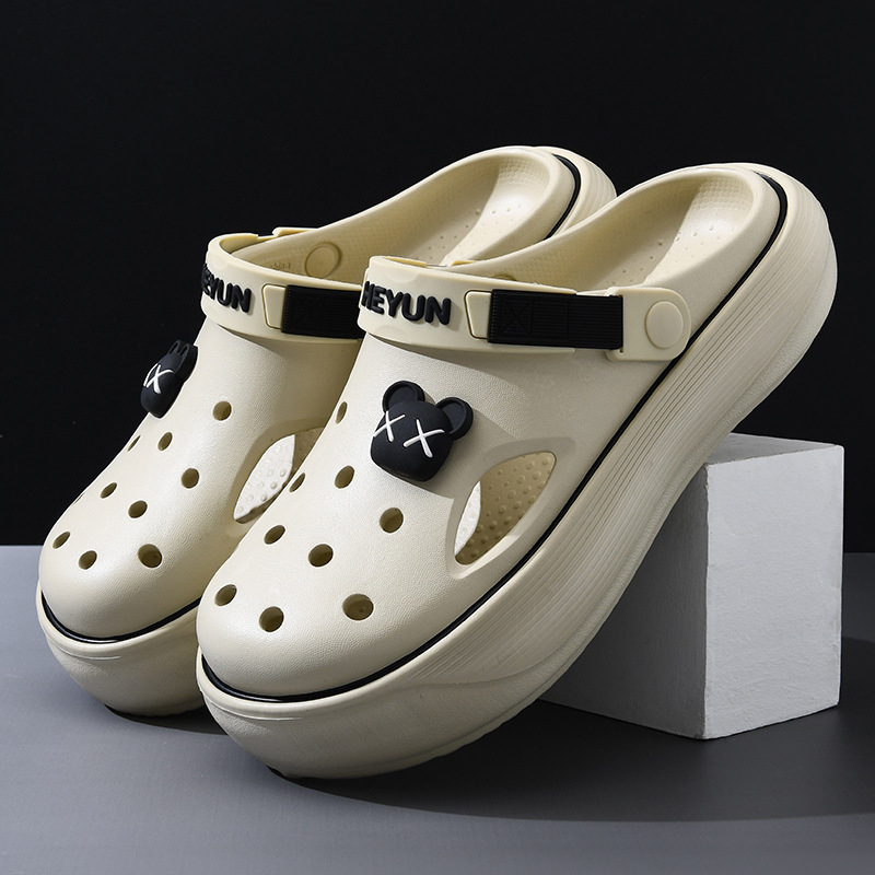 Beihan naiste EVA klotsid, hingavad, libisemiskindlad, suletud varb, 2 cm paksusega tallad, injektsiooniga vormimine