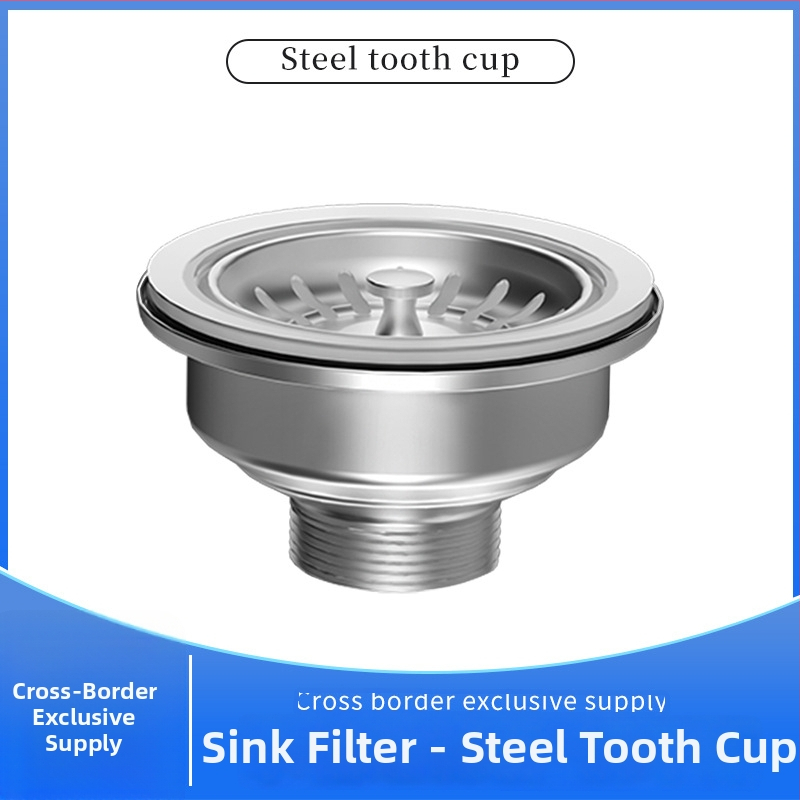 Kahekordne roostevabast terasest valamukasti drenaaž, tõmbe tüüp, Briti stiil — mudel Steel Head; bränd Oshunnuo; materjal: roostevaba teras; kuju: Briti drenaaž; tüüp: tõmblemine