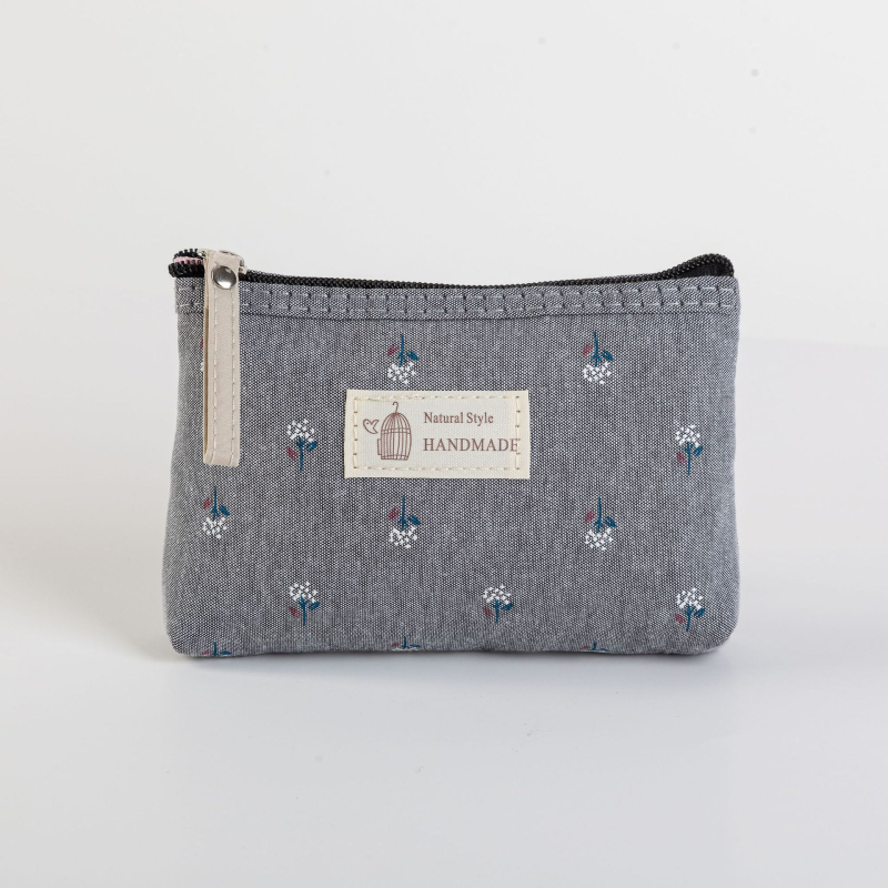 Trojdielny set priehľadných PVC kozmetických tašiek – kvetinový vzor, vodotesné, mokro-suché delenie, polyesterová podšívka, na cestovanie