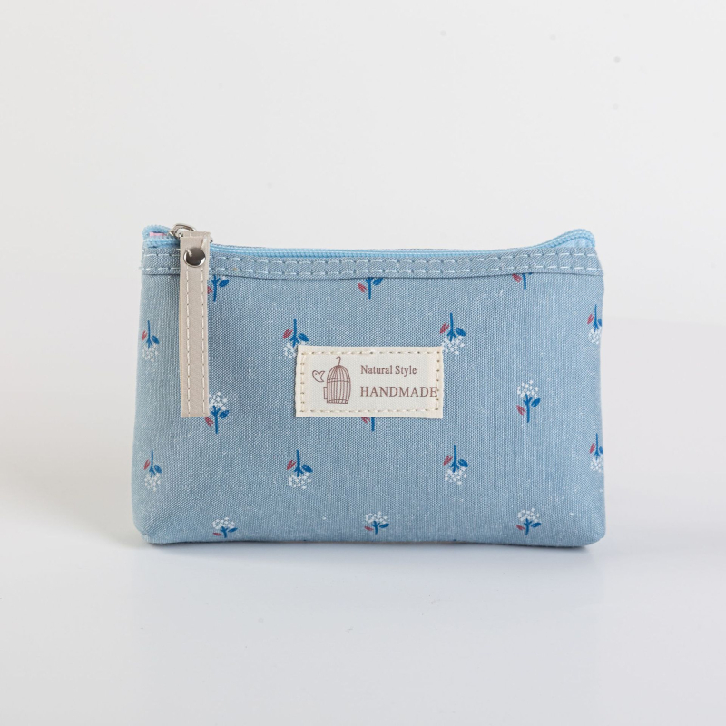 Trojdielny set priehľadných PVC kozmetických tašiek – kvetinový vzor, vodotesné, mokro-suché delenie, polyesterová podšívka, na cestovanie