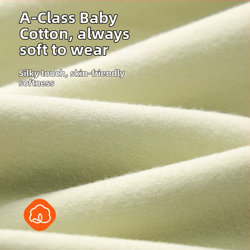 Gyerekeknek pamut alapréteg nadrág ősz-tavasz, 10A antibakteriális, lélegző és meleg, 9/10 hossz, középmagas derekú