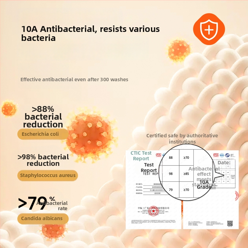 Gyerekeknek pamut alapréteg nadrág ősz-tavasz, 10A antibakteriális, lélegző és meleg, 9/10 hossz, középmagas derekú