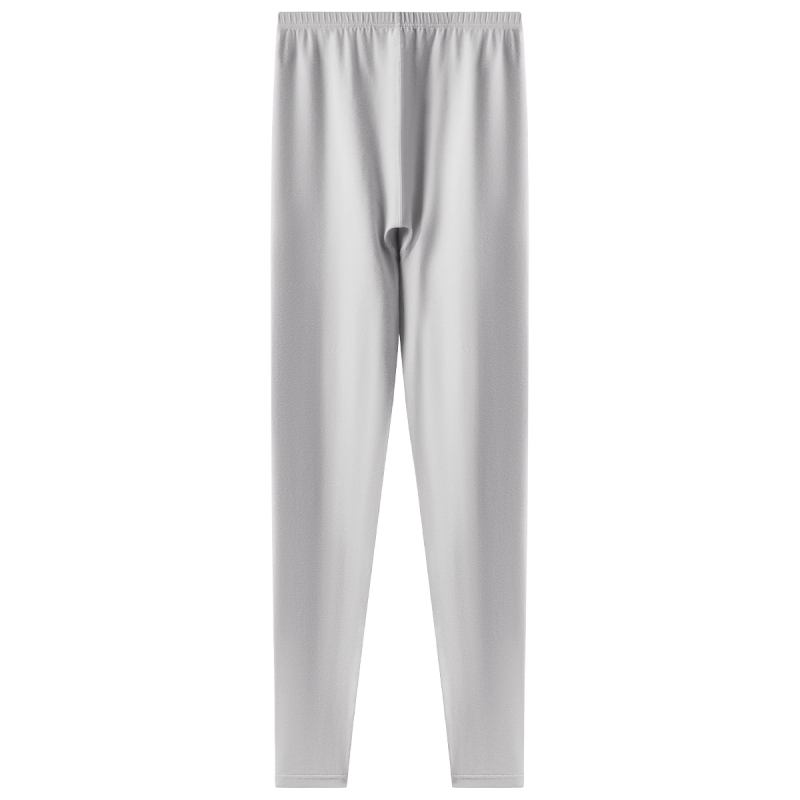 Gyerekeknek pamut alapréteg nadrág ősz-tavasz, 10A antibakteriális, lélegző és meleg, 9/10 hossz, középmagas derekú