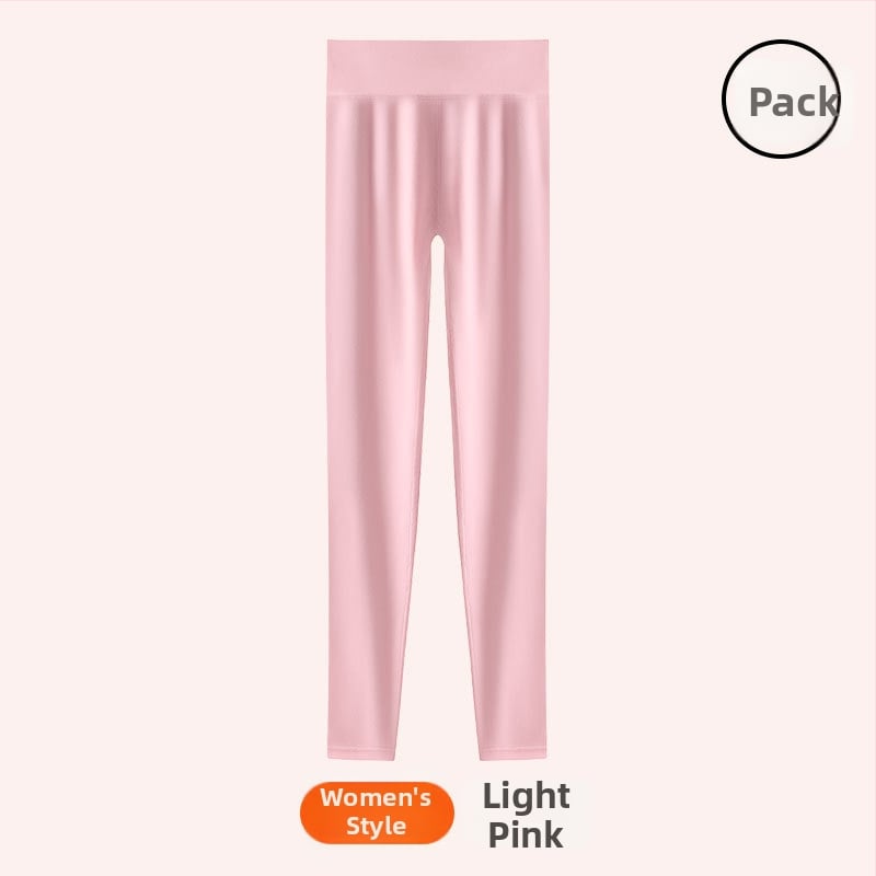 Gyerekeknek pamut alapréteg nadrág ősz-tavasz, 10A antibakteriális, lélegző és meleg, 9/10 hossz, középmagas derekú