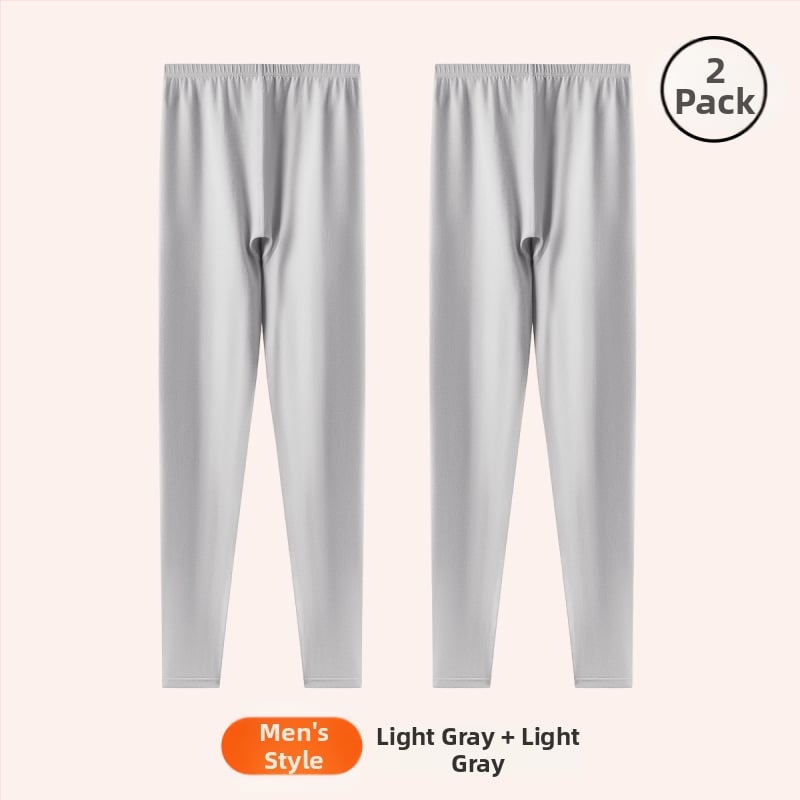 Gyerekeknek pamut alapréteg nadrág ősz-tavasz, 10A antibakteriális, lélegző és meleg, 9/10 hossz, középmagas derekú