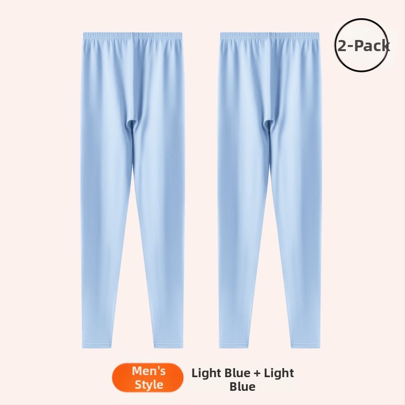 Gyerekeknek pamut alapréteg nadrág ősz-tavasz, 10A antibakteriális, lélegző és meleg, 9/10 hossz, középmagas derekú