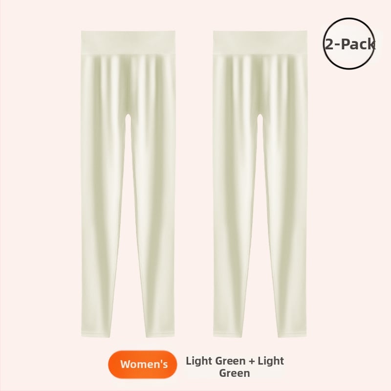 Gyerekeknek pamut alapréteg nadrág ősz-tavasz, 10A antibakteriális, lélegző és meleg, 9/10 hossz, középmagas derekú