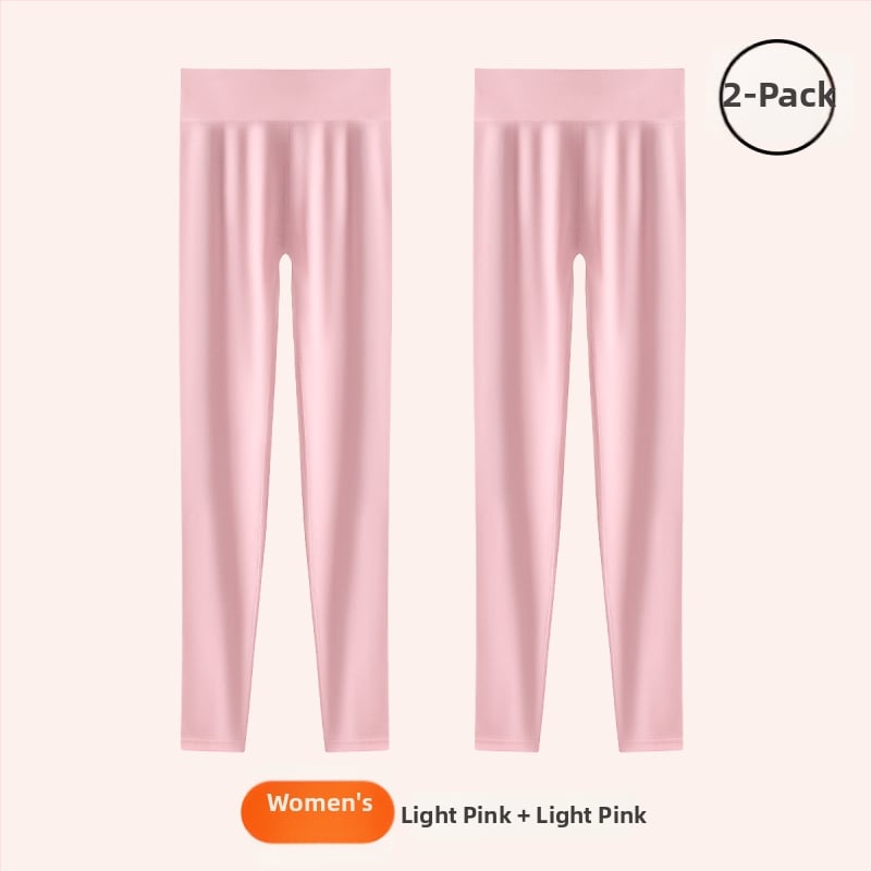 Gyerekeknek pamut alapréteg nadrág ősz-tavasz, 10A antibakteriális, lélegző és meleg, 9/10 hossz, középmagas derekú