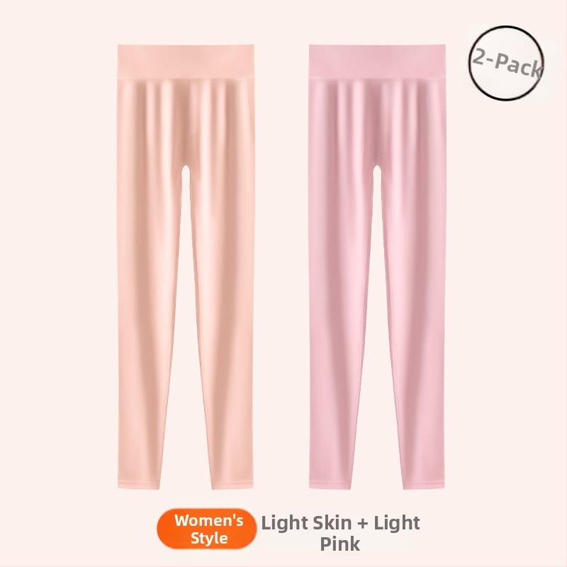 Gyerekeknek pamut alapréteg nadrág ősz-tavasz, 10A antibakteriális, lélegző és meleg, 9/10 hossz, középmagas derekú