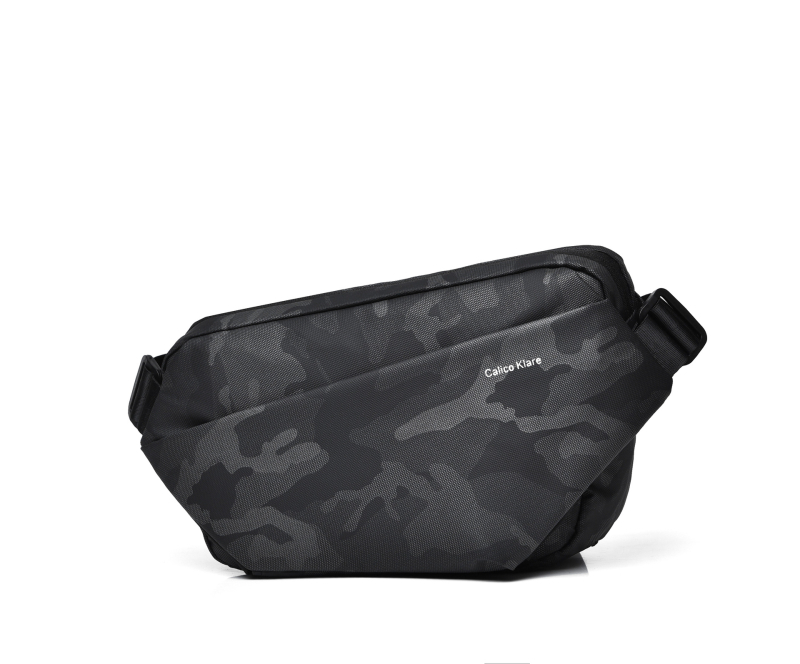 Pánska crossbody taška, street trend štýl, Oxford textil, nepremokavá, Calico klare