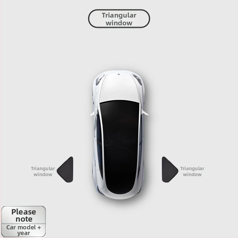 Κουρτίνα παραθύρων αυτοκινήτου για Model 3 και Model Y, παχιά αδιαφανής τύπος, Oxford ύφασμα, HL-148