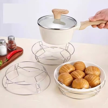 Nerūdijančio plieno puodų laikiklis – sulankstomas, judrus, daugiafunkcinis, be montavimo (Medžiaga: nerūdijantis plienas; Funkcijos: sulankstomas, judrus, daugiafunkcinis; Kilmė: Yiwu; Išleidimo data: 2025)