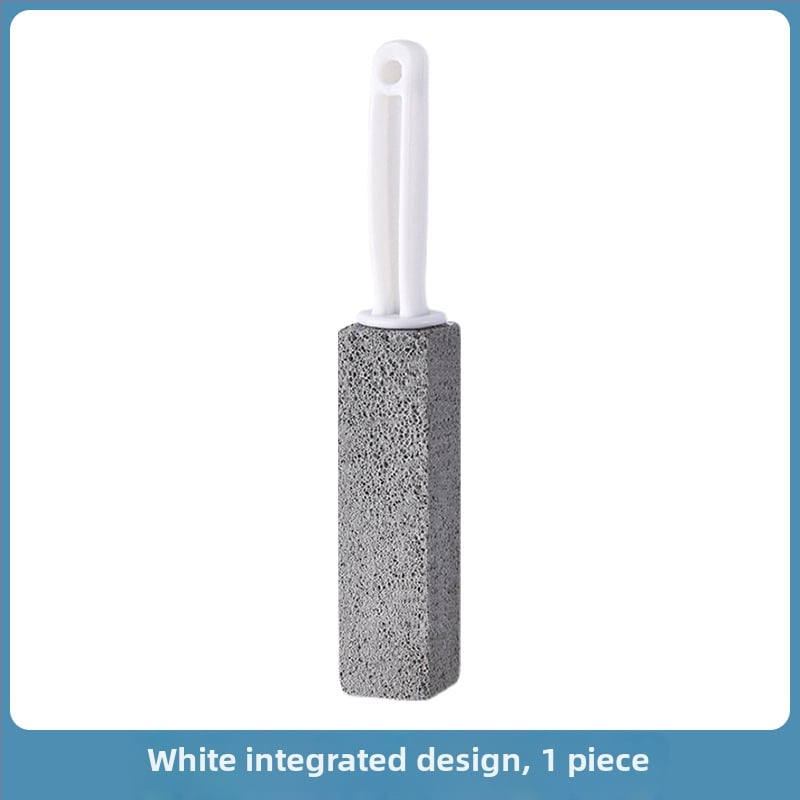 Toaletná kefka s dlhým držadlom a pumice na odstránenie usadenín močových škvŕn – plast, 76 g, blister balenie, značka Keyun