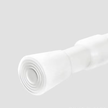 Teleskopinis strypas dušo užuolaidėlei, durų užuolaidėlei ir drabužių džiovimui – be įrengimo, plienas, šiuolaikinis minimalistinis stilius