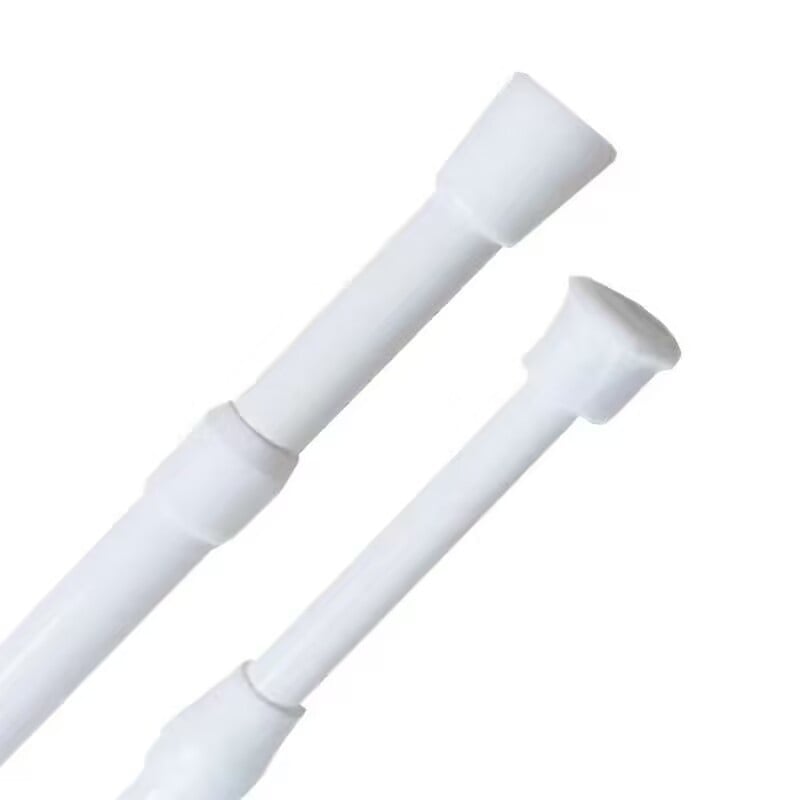 Telescopiline vars dušikardina, ukse kardina ja riiete kuivatamiseks – paigalduseta, terasest, moodsalt lihtne stiil