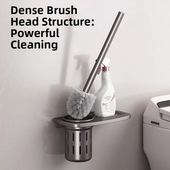 Seinasse paigaldatav tualeti harja hoidja, roostevabast terasest, 1 tk, puurimata, ilma akendeta nurkade