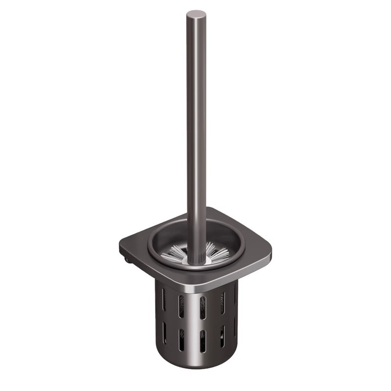 Seinasse paigaldatav tualeti harja hoidja, roostevabast terasest, 1 tk, puurimata, ilma akendeta nurkade