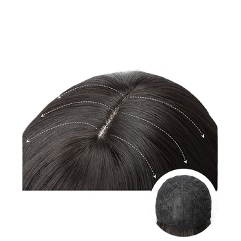 Cosplay parochňa, prirodzený a realistický vzhľad, plná parochňa s ofinou, štýl princess-cut, vlákna odolné voči teplu, nie je možné farbiť vysokou teplotou