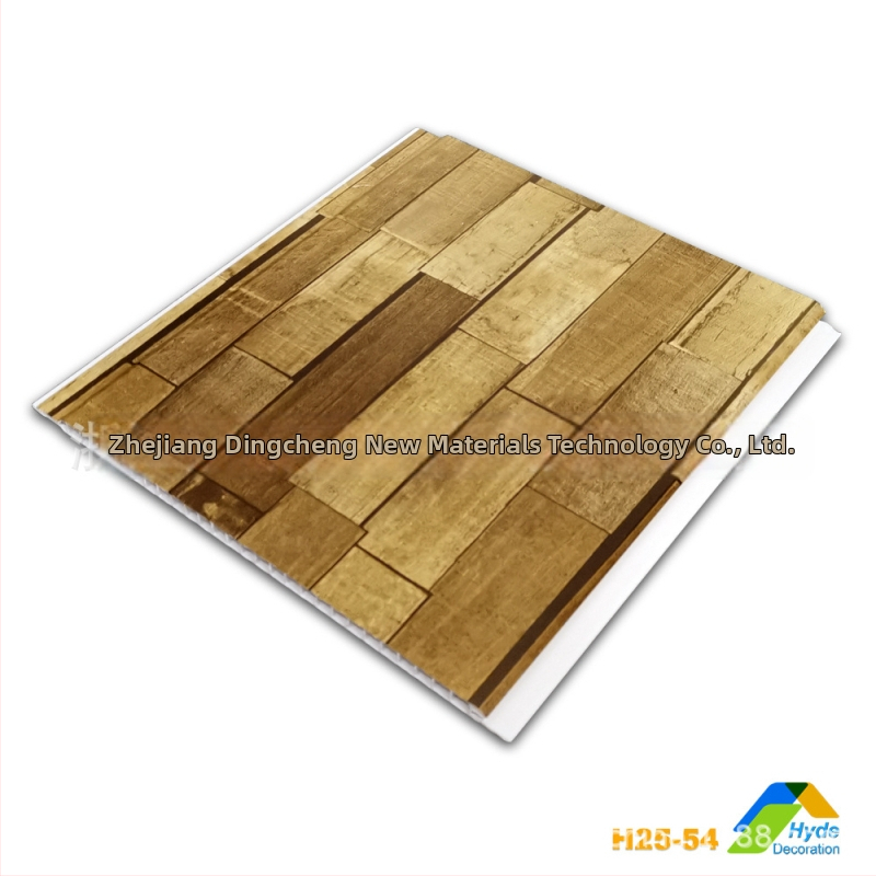 PVC griestu leņķa plāksne, laminēta virsma, biezums 5–10 mm, plakanais šuvums