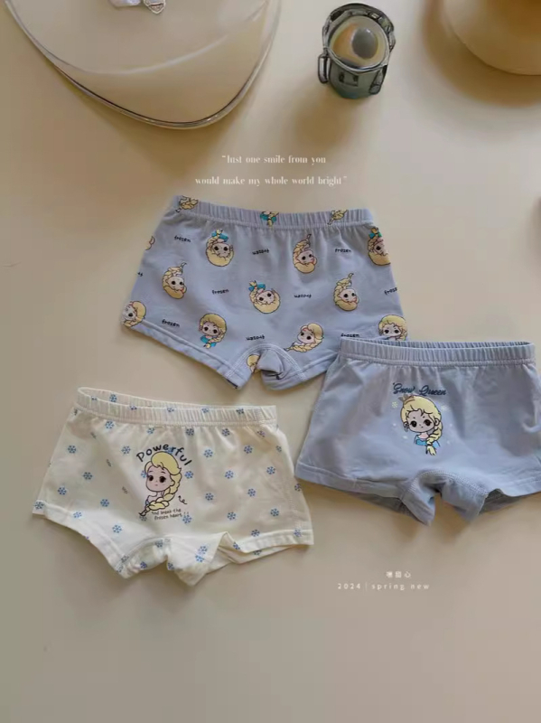 Vaikų trijų dalių apatiniai komplektas, 95% medvilnė, unisex, vaikams 3–8 metai (100–140 cm), Saugumo klasė A, Pavasaris 2024