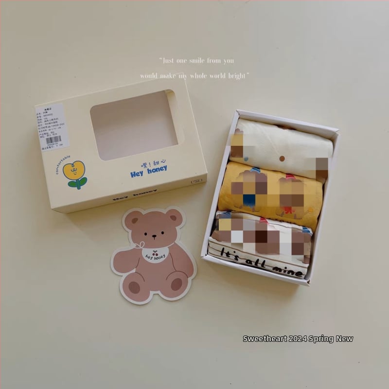 Vaikų trijų dalių apatiniai komplektas, 95% medvilnė, unisex, vaikams 3–8 metai (100–140 cm), Saugumo klasė A, Pavasaris 2024