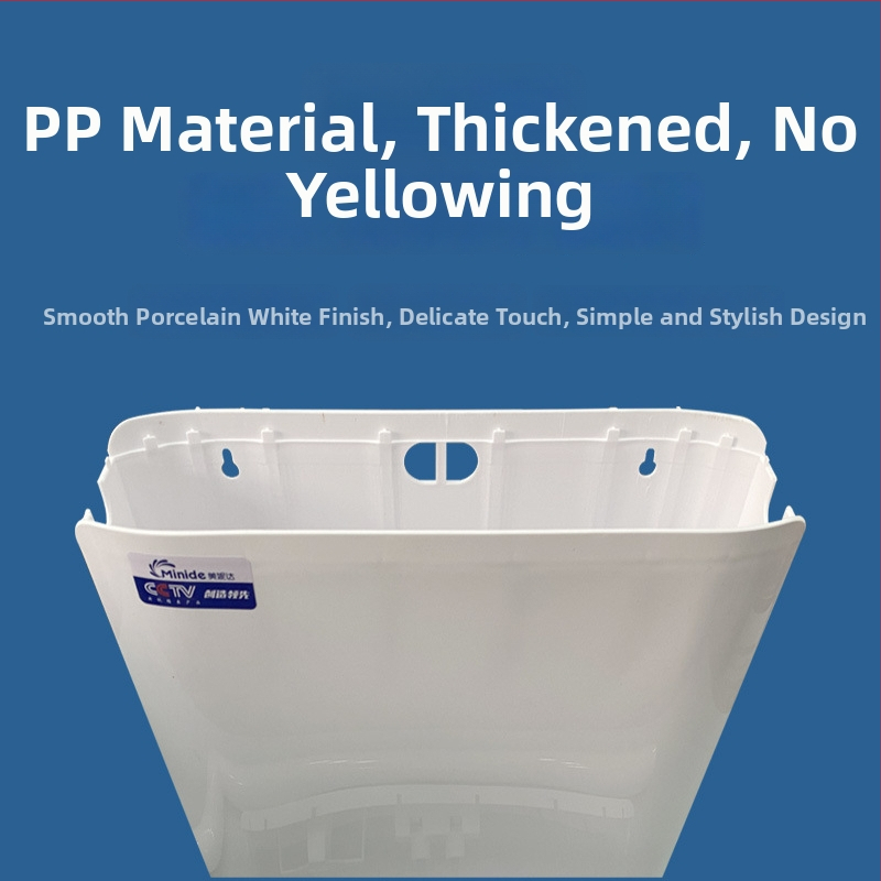 Rujie PP ūdens tverts klozetam – komplekts, rokas spiediena izplūde, 5–8 L, plastmasa