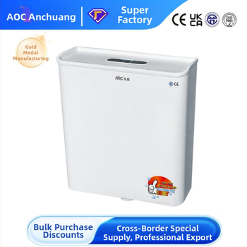 Klekto klozete bakelis, PP medžiaga, 12 L reguliuojamas plovimas, rankinis valdymas, gruntinis drenažas