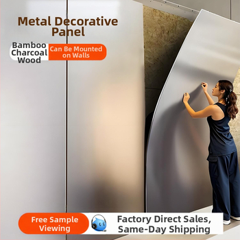 Integruotas bambuko pluošto sieninis panelis | Lygus, šiuolaikinio stiliaus | Garso izoliacija 12, Šilumos laidumas 1