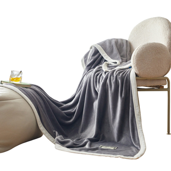 Polyestrú prikrývka, korálový flís, na použitie počas 4 sezón, hmotnosť 0,55–1,0 kg