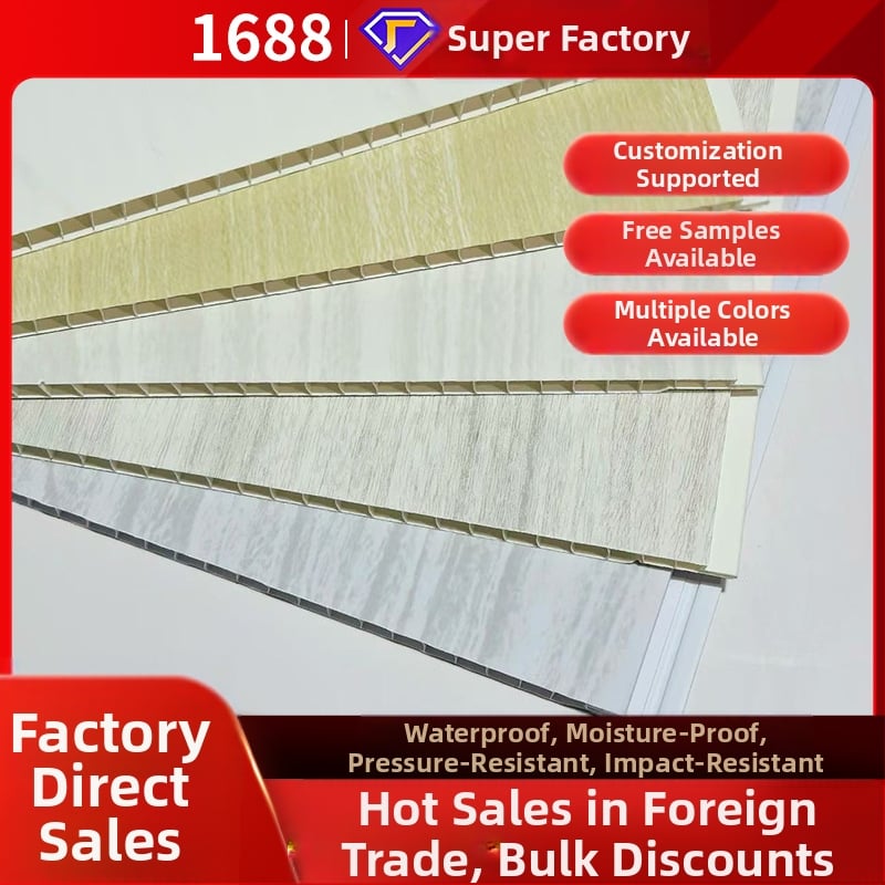 PVC panel na strop a stenu s laminovaným povrchom, odolný voči vlhkosti, moderný minimalistický štýl, Lai's