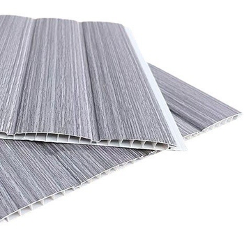 PVC štvoroblúkový stropný panel, laminovaný, 9 mm hrúbka, špeciálne tvarovaný panel