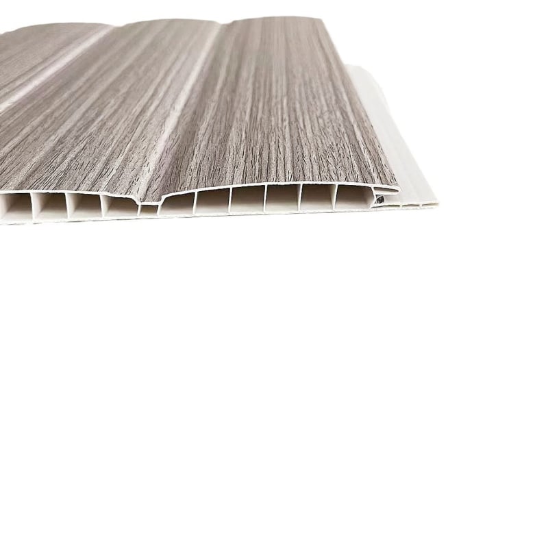 PVC štvoroblúkový stropný panel, laminovaný, 9 mm hrúbka, špeciálne tvarovaný panel