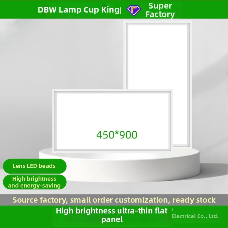 Lampă LED panou plat, carcasă din aluminiu, 1600 lm, CRI 83, 100–240 V AC, 50.000 h