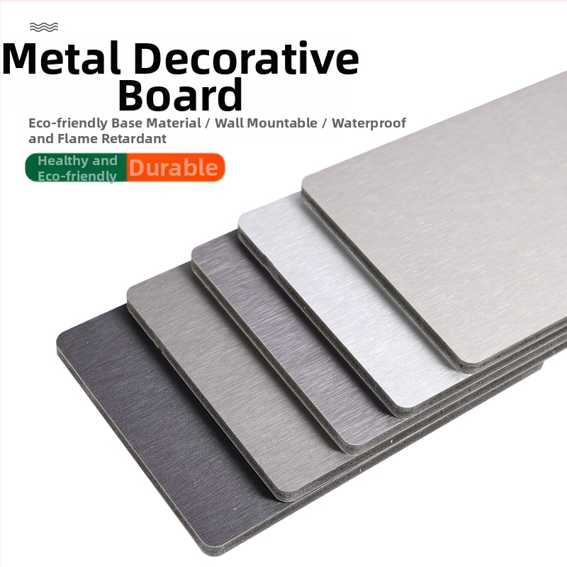 Metāla furnierpaneļa ar bambusa oglekļa šķiedrām un spoguļvirsmu; bezšuvju sienas/griestu panelis; biezums 5 mm vai 8 mm