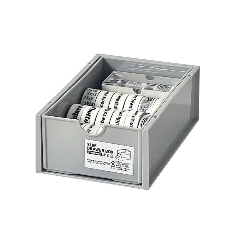 Shallow Yimi Stolna kutija za pohranu – PP plastika, kapacitet 1 L, organizator za kozmetiku i uredske potrepštine