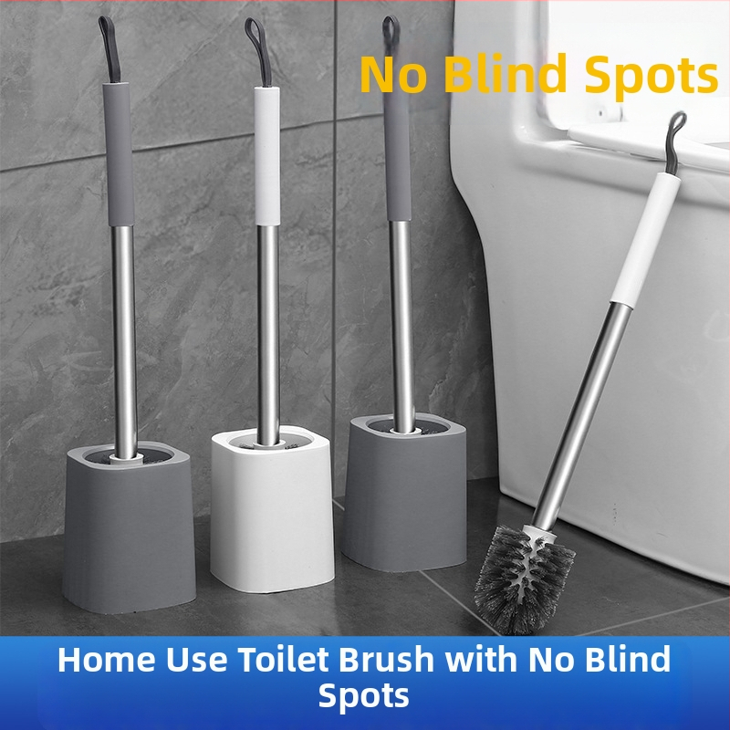 Tualetiharja pikkade käepidemetega, seinale kinnitatav, ümmarguse alusega — Independence 4901, roostevaba teras