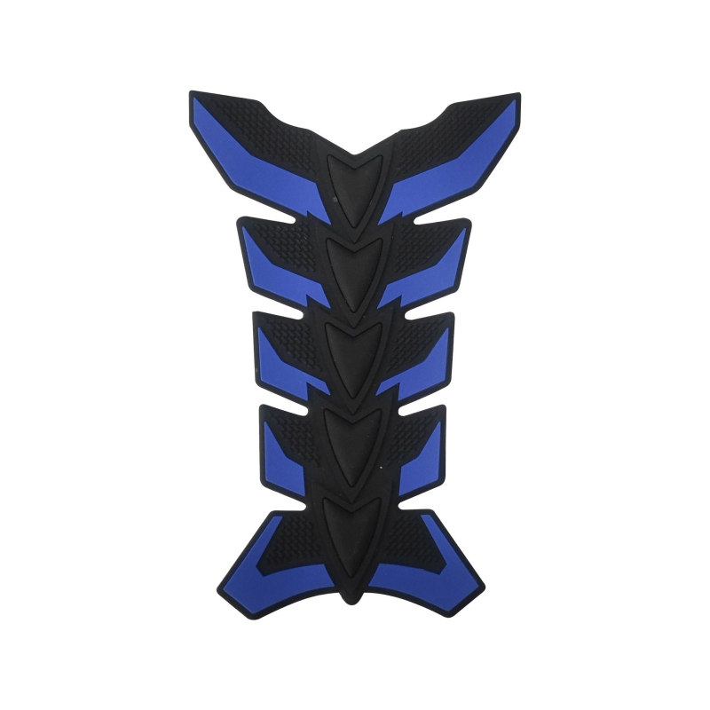 Стикер за капачката на резервоара на мотоциклет, 3D рисунка рибена кост, 3D стикер материал, монтаж със лепило