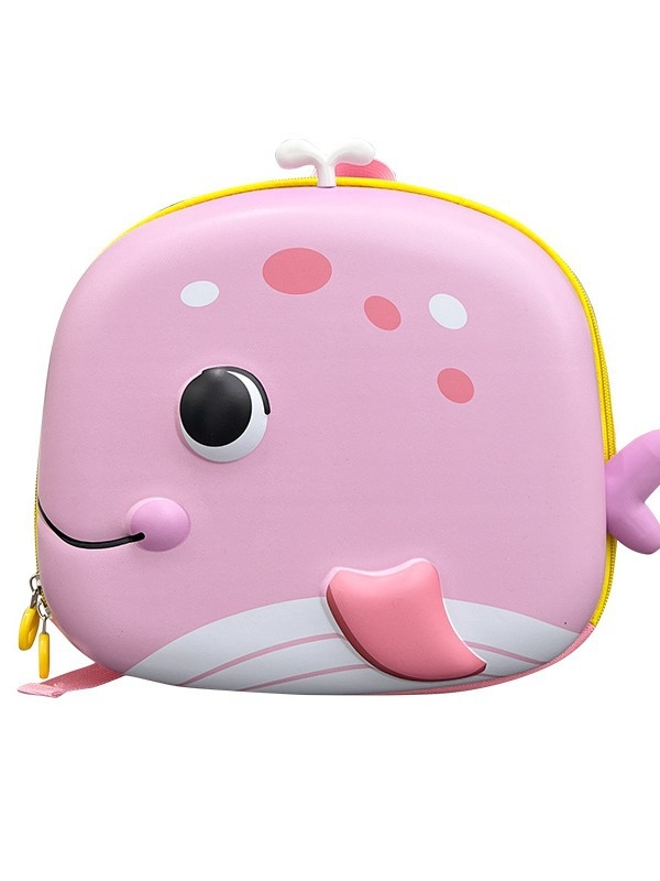 Unisex lapse seljakott EVA materjalist, koormuse leevendamine, loomamuster, polüestri vooder, õhu padja rihm, lasteaiale, talv 2023 väljaanne