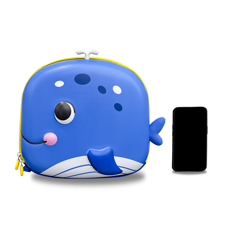 Unisex lapse seljakott EVA materjalist, koormuse leevendamine, loomamuster, polüestri vooder, õhu padja rihm, lasteaiale, talv 2023 väljaanne