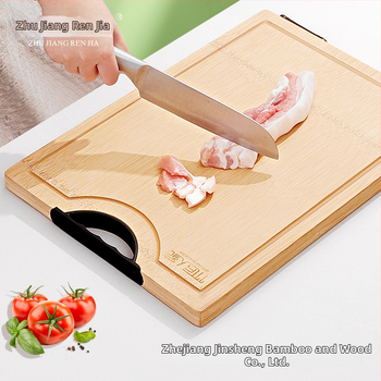 Doska na krájanie z bambusu do kuchyne, antibakteriálna, čínsky tradičný štýl, s vertikálnym dizajnom