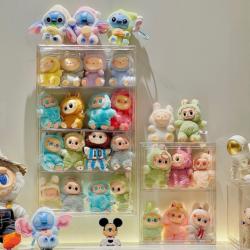 Cutie de afișare din acril transparentă – suport de expunere pentru figuri blind-box
