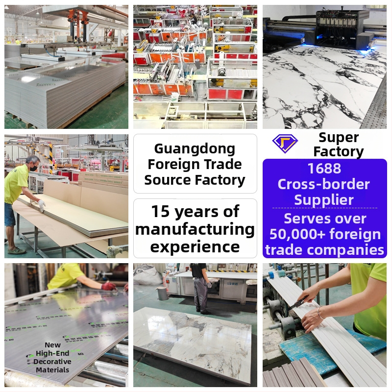 Stěnový panel s dřevěným vzorem – Carbon Crystal velký panel, PVC, zvuková izolace 20 dB, tepelná vodivosť 0.125 W/mK