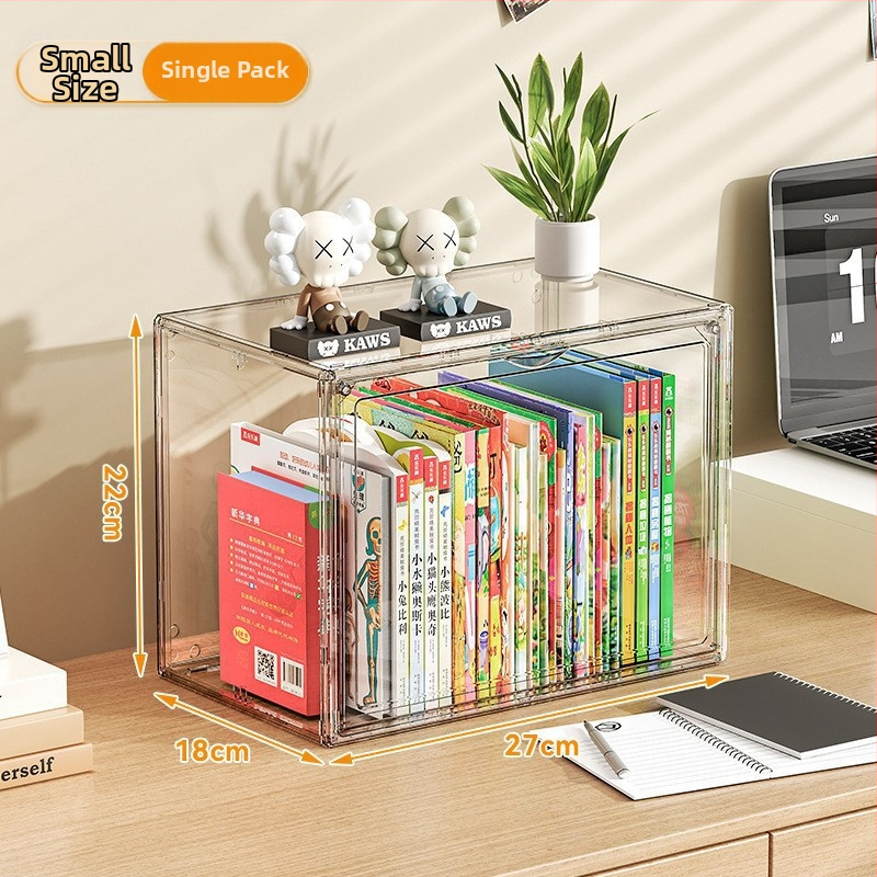 HY-868 PET-plastikust laua hoiukarp, 24L tolmukindel