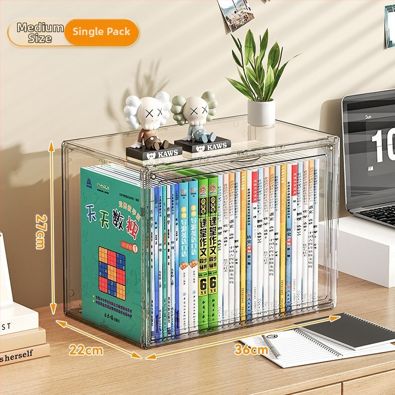 HY-868 PET-plastikust laua hoiukarp, 24L tolmukindel